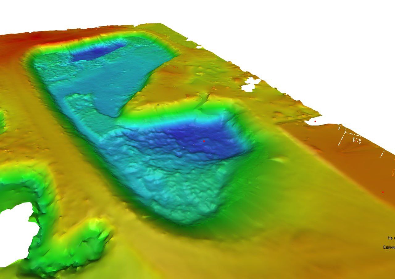 Pond Bathymetry project shoreline