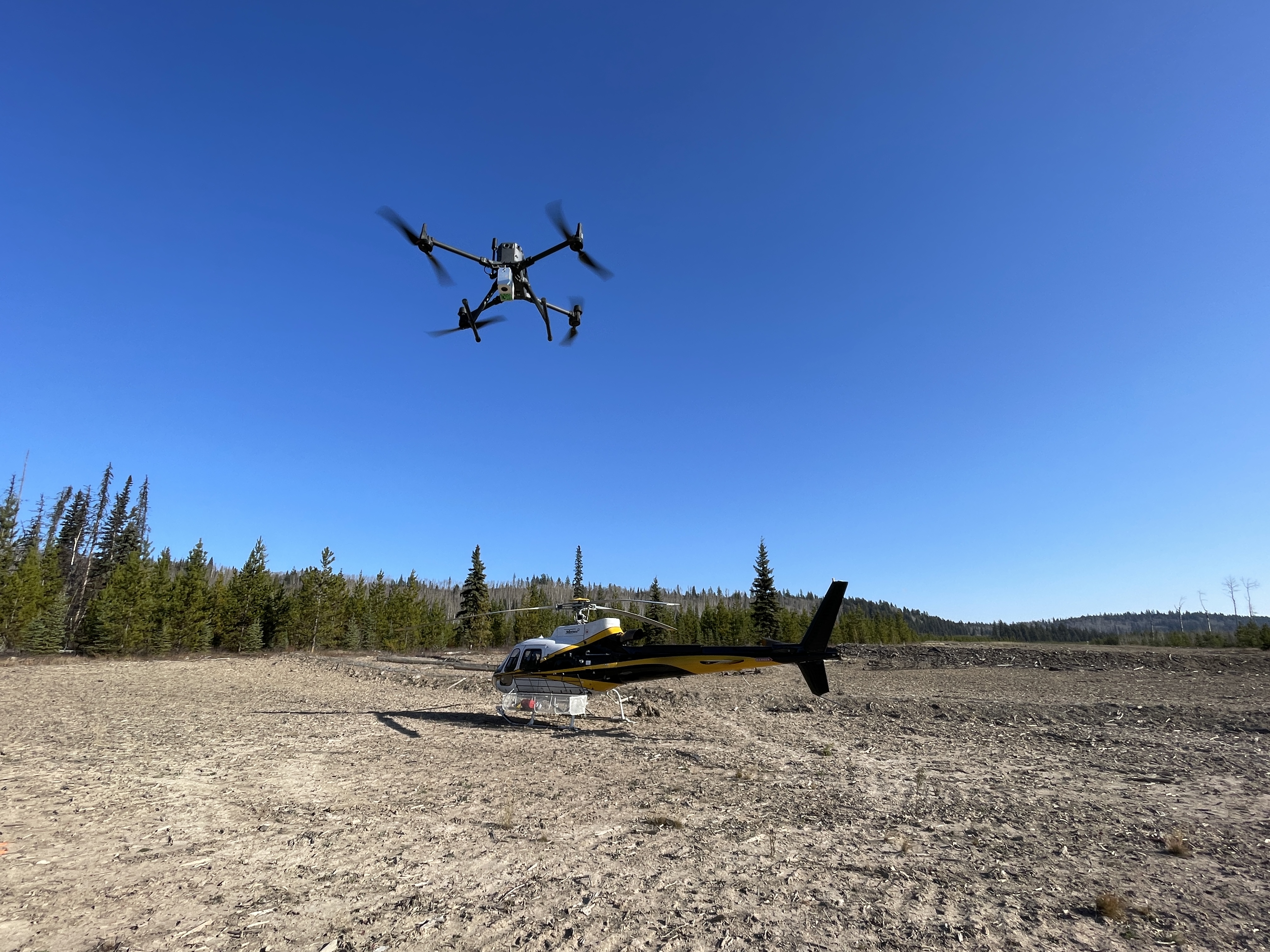 LiDAR scanning pipeline corridor